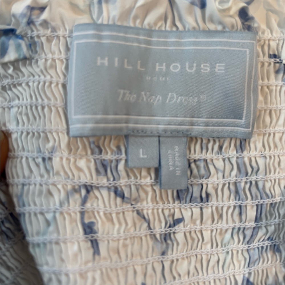 Hill House Ellie Nap Dress in Blue Botanical by Hill House Home Size Large - Picture 13 of 14